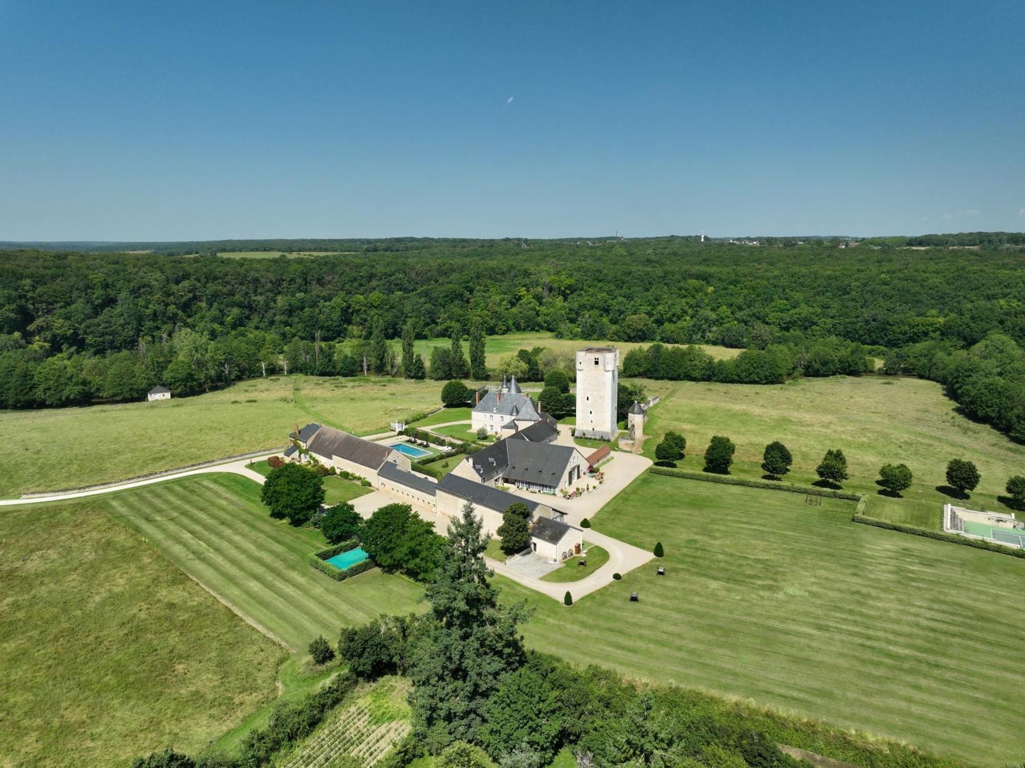 Chateau De Mazieres Tendu Ngoại thất bức ảnh