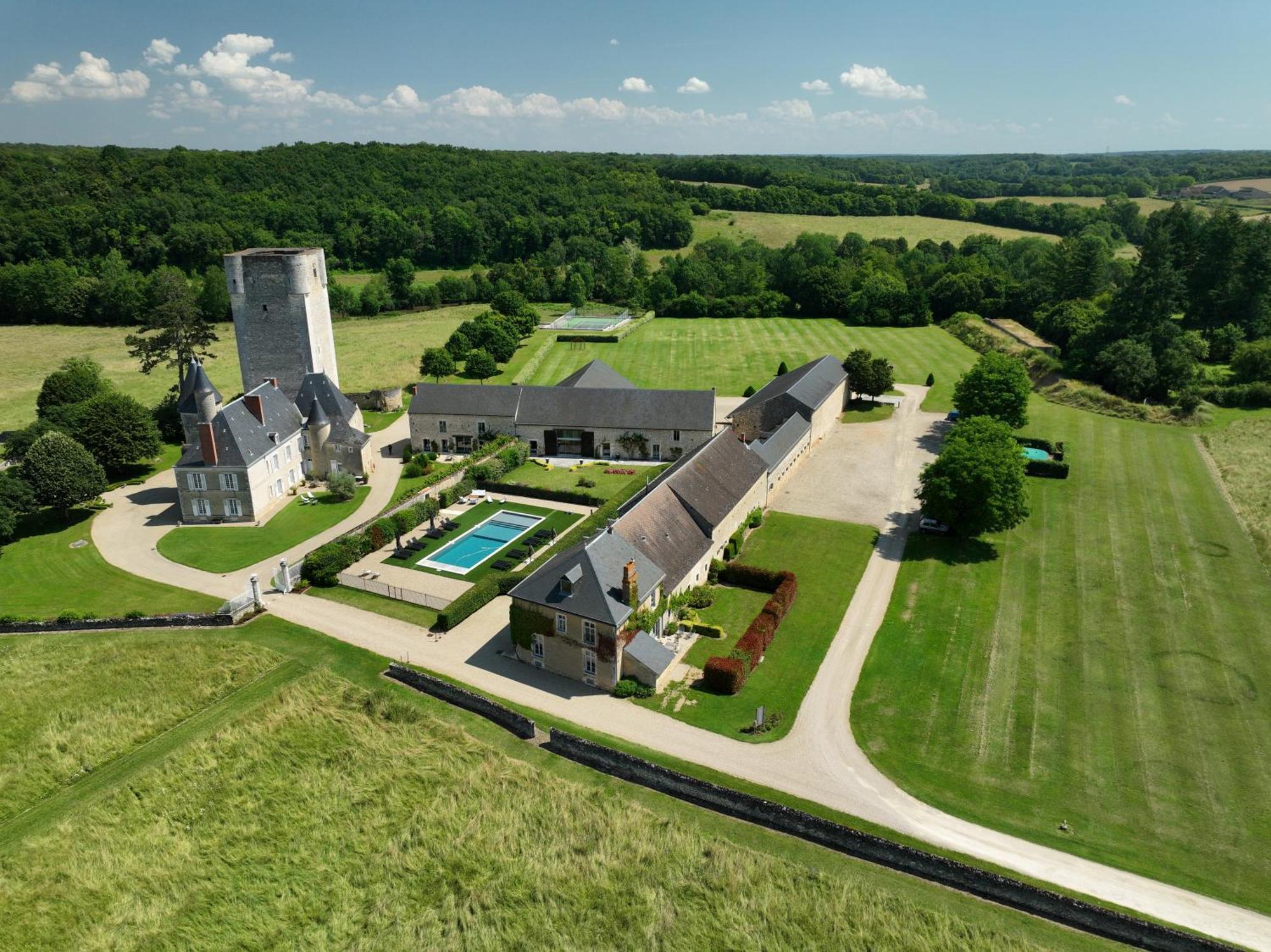 Chateau De Mazieres Tendu Ngoại thất bức ảnh