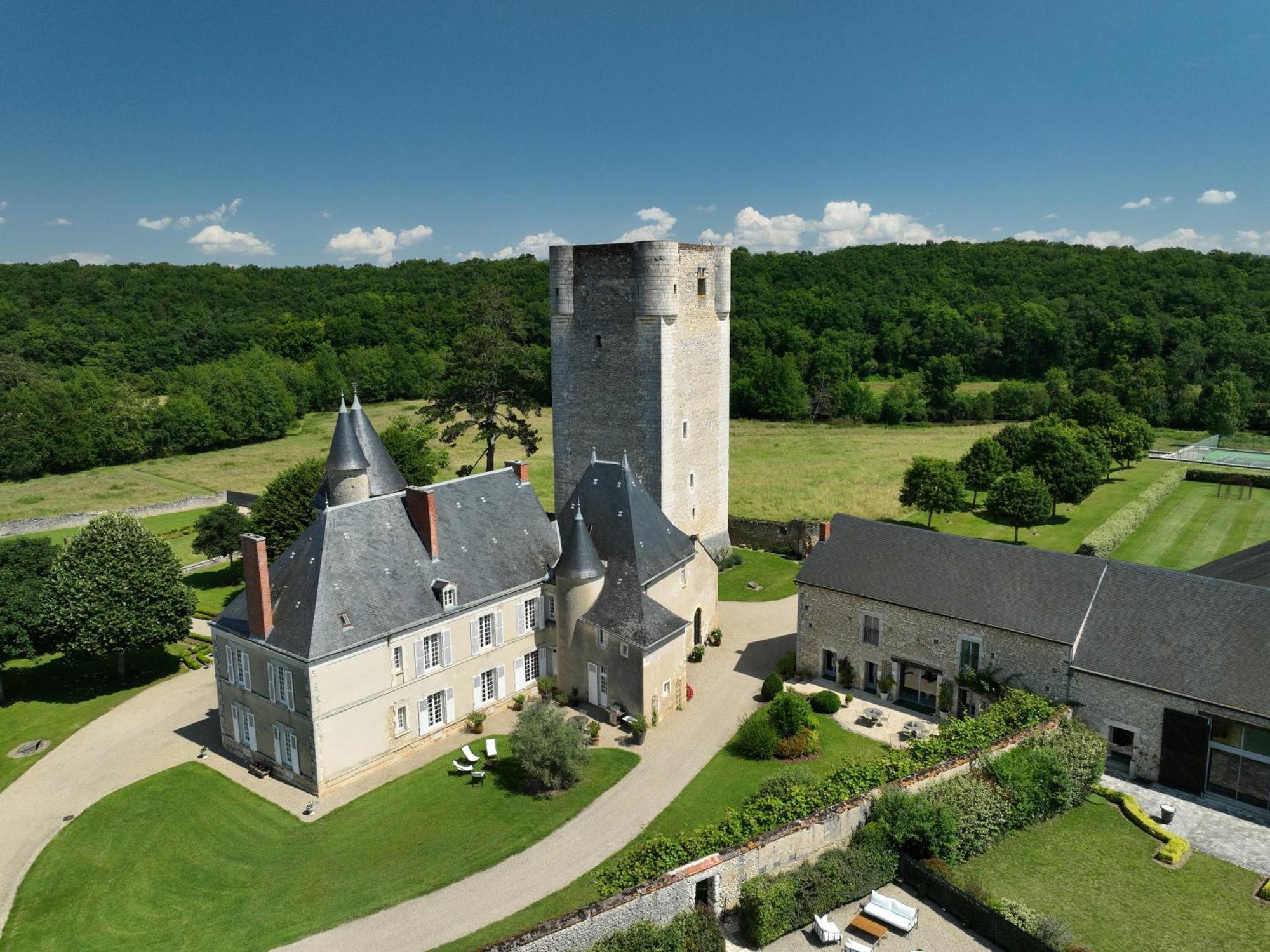 Chateau De Mazieres Tendu Ngoại thất bức ảnh